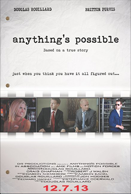 Movie poster for 'Anything's Possible' - A heartfelt journey of dreams, determination, and the pursuit of success in Hollywood.