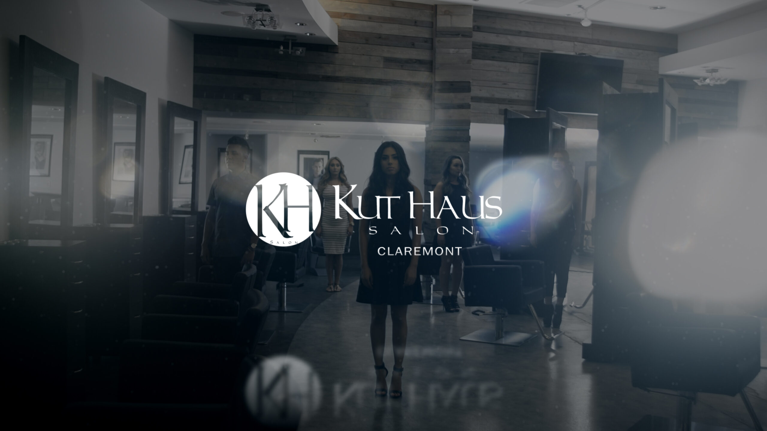 Kut Haus Salon showcasing their professional hair services and salon experience.